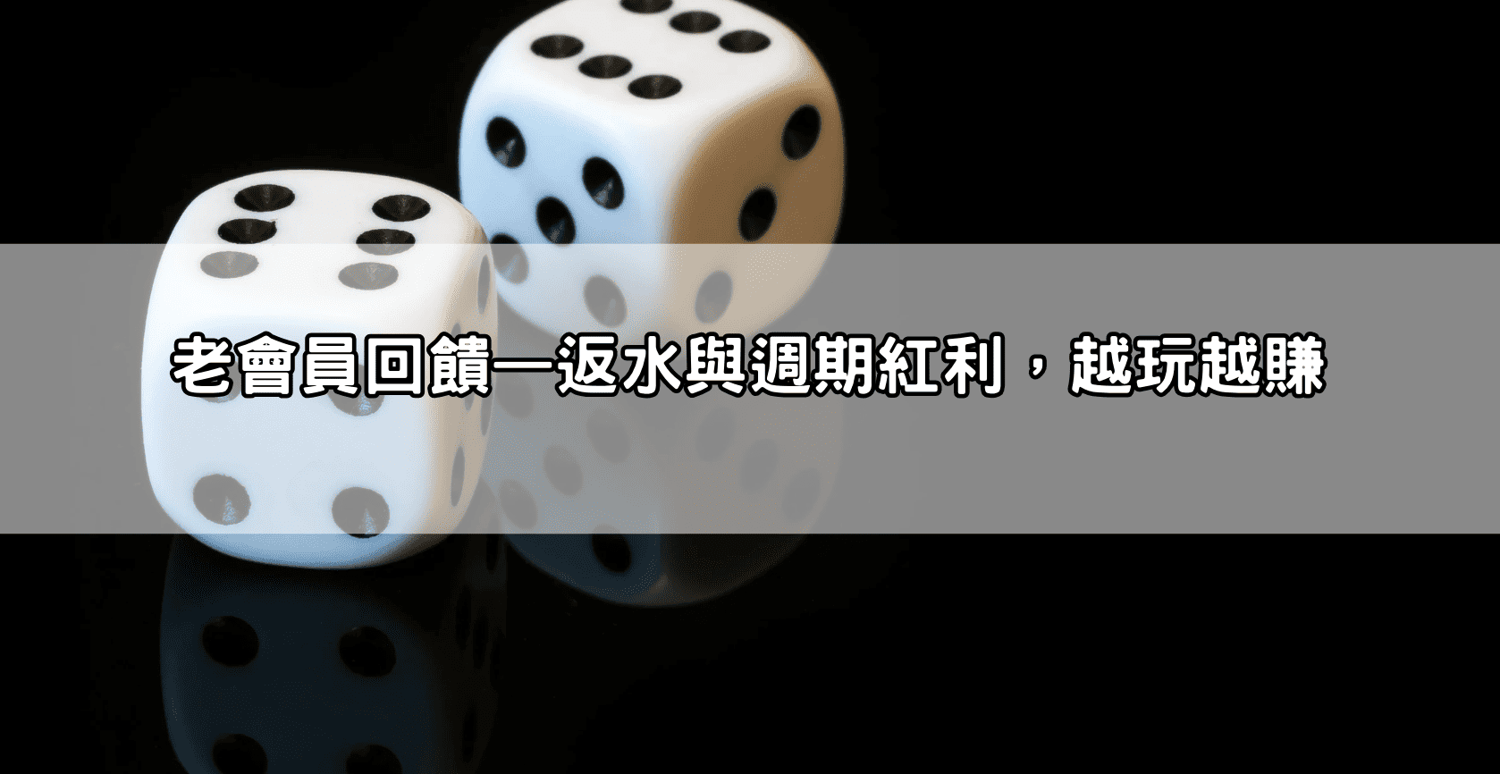 老會員回饋—返水與週期紅利，越玩越賺